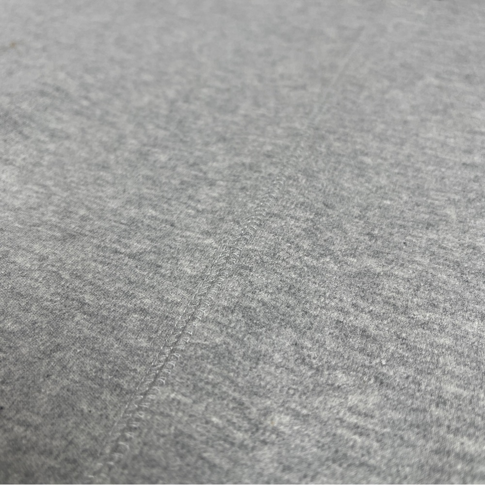 J. JILL Pure Jill very soft cotton gray long sleeve sweater tunic top, size L - Picture 5 of 11